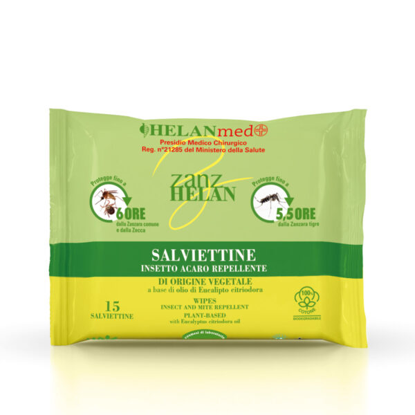 Salviettine Insetto Acaro Repellente