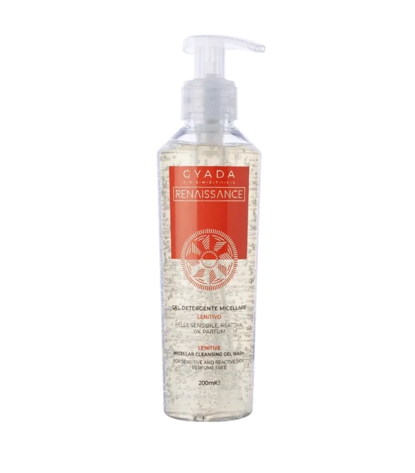 Gel detergente micellare lenitivo