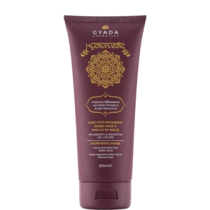 Impacco Ayurvedico riflessante capelli castani