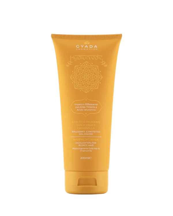Impacco Ayurvedico riflessante capelli biondi