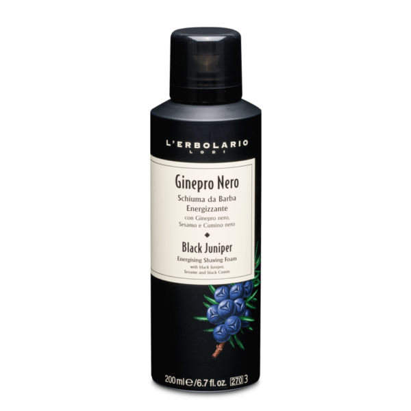 Schiuma da Barba Energizzante Ginepro Nero