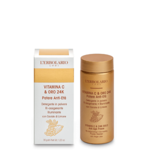 Detergente Viso in Polvere Vitamina C & Oro 24K
