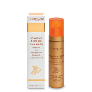 Crema Viso Vitamina C & Oro 24K