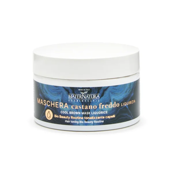 Maschera castano freddo liquirizia - immagine 2