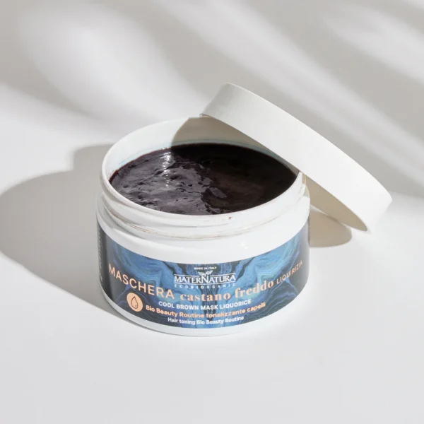 Maschera castano freddo liquirizia