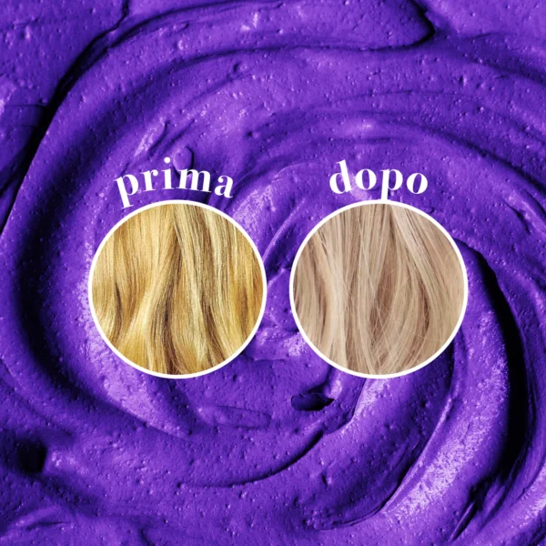 Maschera Tonalizzante Capelli Biondo Ghiaccio all'Olio di Camelia - immagine 3