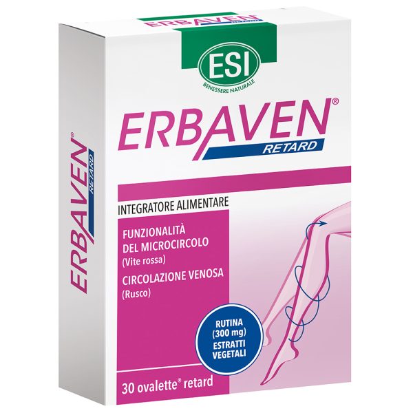 ESI Erbaven - Integratore Gambe Gonfie