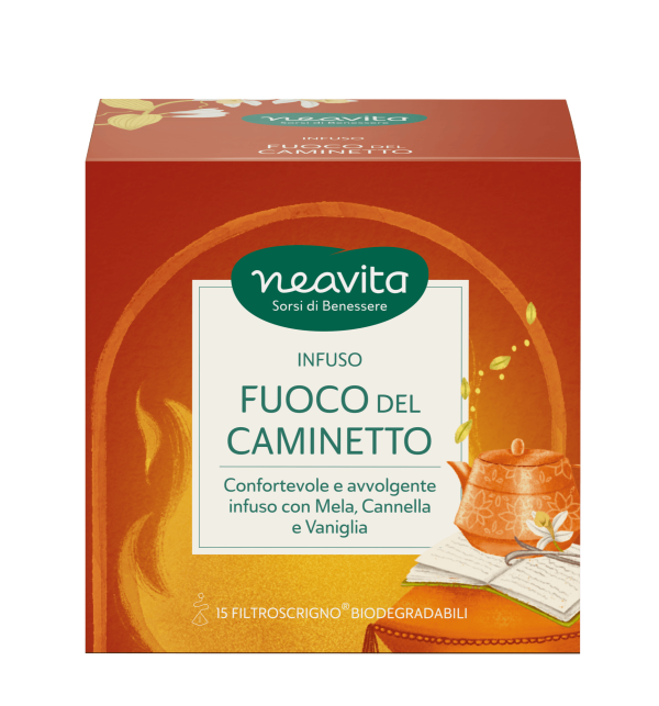 Infuso fuoco del caminetto Neavita